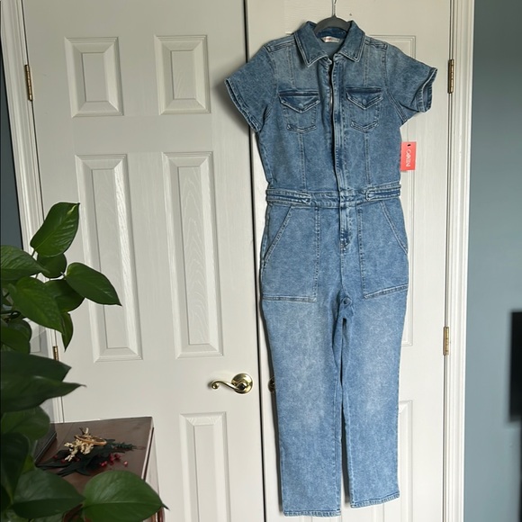 Denim Jumpsuit - Picture 1 of 15